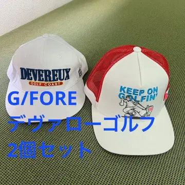 미사용 새상품 G/FORE 데버러 골프 골프 캡 2개 세트
