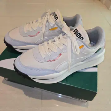 PUMA 캐주얼 스니커즈 화이트/그레이