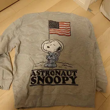 [한정 할인가] 아스트로넛 스누피 트레이닝복 L 그레이