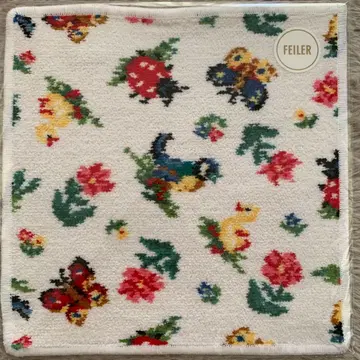 FEILER 손수건 하이디 화이트