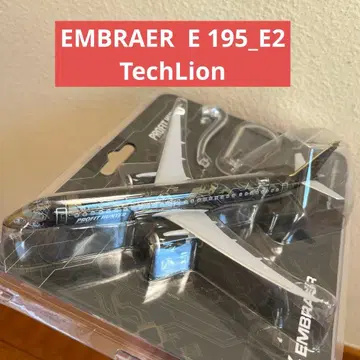 EMBRAER E195-E2 항공기 모형 엠브라에르 테크 라이온