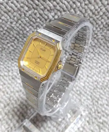 [ 작동품 ] CITIZEN ECLAIR 여성용 손목시계 쿼츠 콤비 컬러