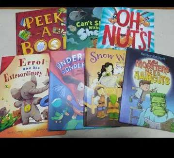 레어 월드 패밀리 그림책 7권 세트 DWE 디즈니 영어 외국도서