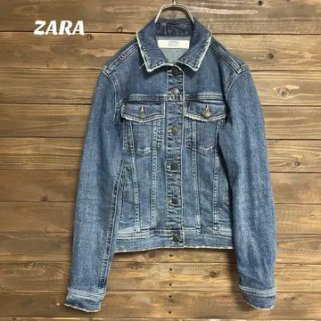 [자라] 데님 자켓 G 데미지 가공 캐주얼 XS