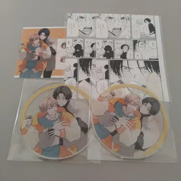 가토 콜라보 카페 유즈시오 아크릴 코스터 트레이딩 카드