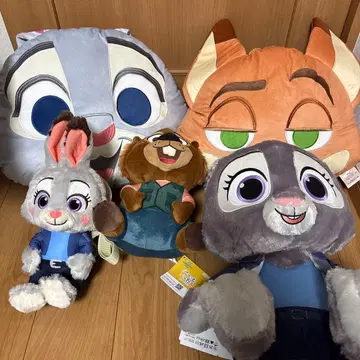 주토피아 봉제 인형 묶음 판매