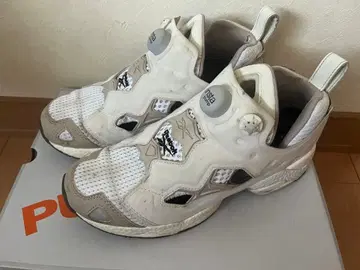 Reebok Insta Pump 화이트 스니커즈