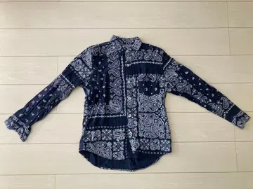 GAIJIN MADE 가이진메이드 페이즐리 반다나 셔츠