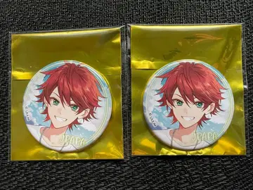 컬러풀 피치 쟈파파 캔뱃지 히라카타 파크 2개 세트