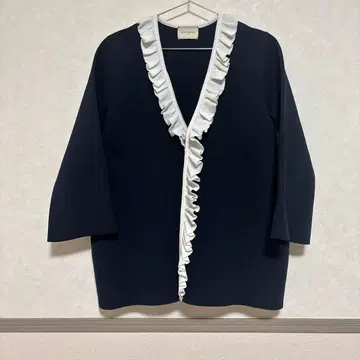 네고 환영 유나이티드 애로우즈 프릴 가디건