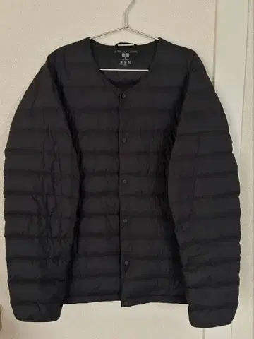 UNIQLO 울트라 라이트 다운 블랙 자켓