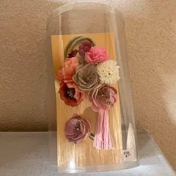 성인식 졸업식 사전 촬영 머리 장식 헤어콤 조이풀에리