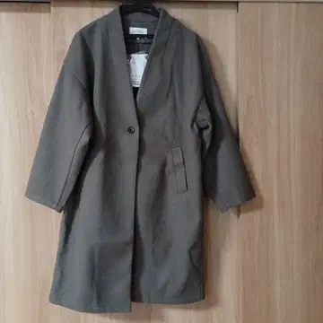 [택 포함 새상품] 사만다 모스모스 블루 멀티 스타일 V넥 코트 카키