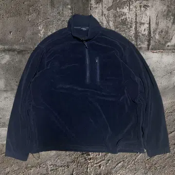 90s00sEddie Bauer 하프 지퍼 플리스 풀오버 아메카지