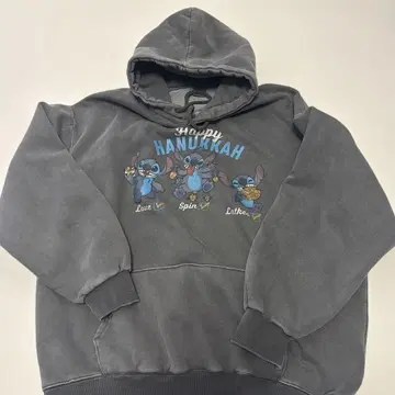 오버 사이즈 후디 스티치