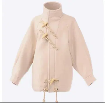 HYKE DOUBLE FACE DUFFLE JACKET