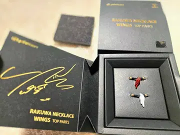 파이텐 RAKUWA 목걸이 윙스 탑 부품 레드&화이트