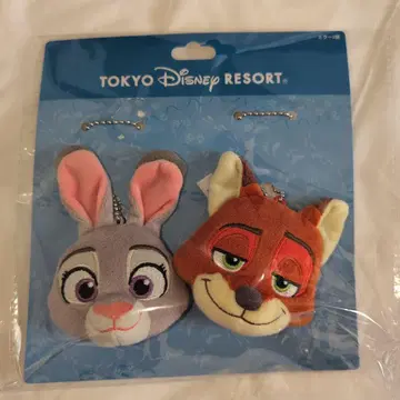 새상품 닉 주디 거울 봉제 인형 주토피아 디즈니