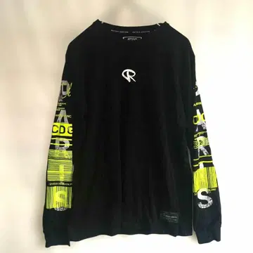 RTEG 블랙 긴팔 T셔츠 L 사이즈 면 100%