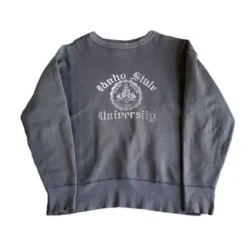 70s USA Idaho State Univ 맨투맨 페이드