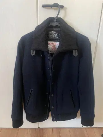 나노 유니버스 HarrisTweed 울 블루종