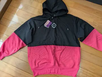 Rady 후드티 블랙 x 핑크 M