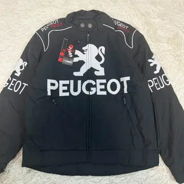 택 포함 새상품 PEUGEOT 푸조 레이싱 모터 로고 자켓 L