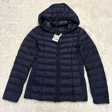 [클리닝 완료] 언타이틀 후드 부착 다운 자켓 코트 38