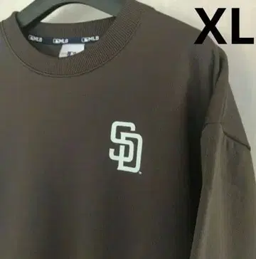 파드레스 LL 맨투맨 속기모 트레이닝복 백 로고 XL