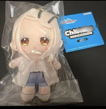 정품 학원 아이돌 마스터 봉제 인형 시노자와 히로 chibi 앉은