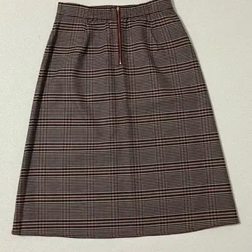 any SIS [ 2WAY ] 리버서블 체크 스커트 미디 기장 온워드