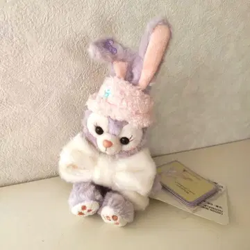 홍콩 디즈니 스텔라 루 앉은 봉제 인형 마스코트 키링