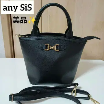 anySiS [새상품급] 토트 핸드백 합성 피혁