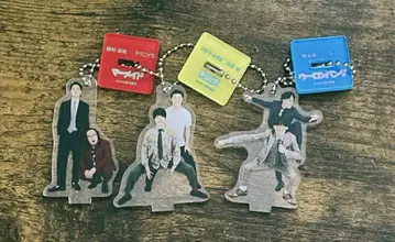 요시모토 아크릴 키링 머메이드, 석가호랑이, 우롱 팬더 묶음 판매