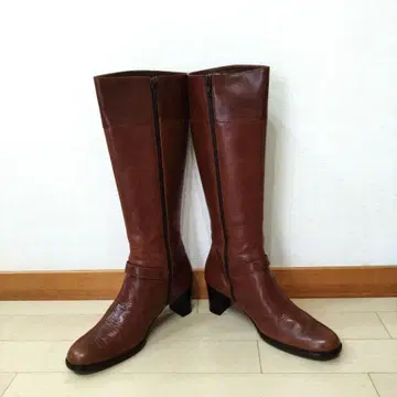 SUCCEED 사쿠시도 롱 부츠 브라운 23cm