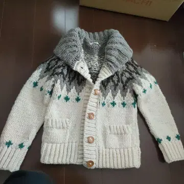 SHIPS 아가일 무늬 카우칭 스웨터