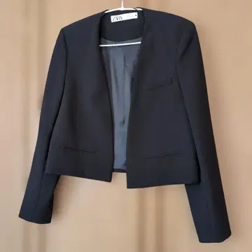 ZARA 블랙 테일러드 자켓 S
