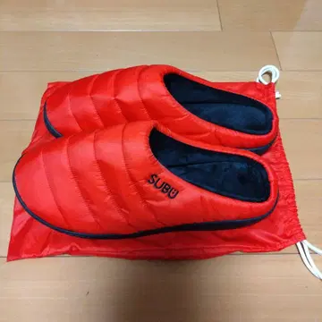 SUBU 빨간색 슬립온 30cm-31.5cm 사이즈 4