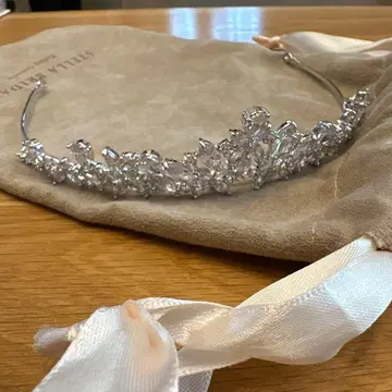 [ 가격 인하 ] STELLA BRIDAL 크리스탈 티아라