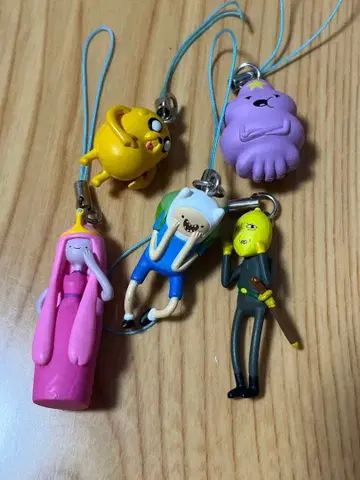 어드벤처 타임 캐릭터 스트랩 세트