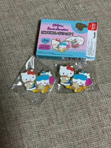 치이카와 x 산리오 헬로키티 배지 핀즈 컬렉션 슈퍼마켓