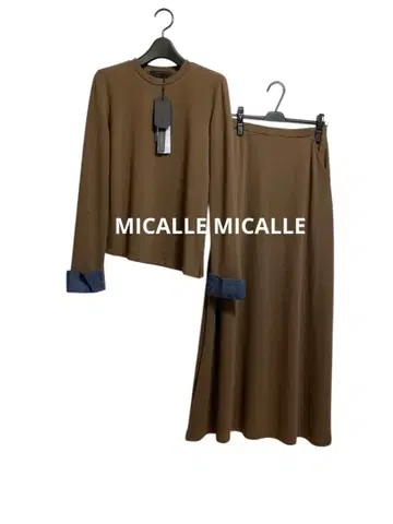 [ MICALLE MICALLE/미카레미카레 ] 이소재 도킹 셋업