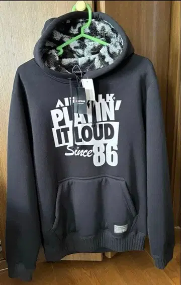 새상품 남성용 후드티 에어워크 따뜻한 보아 속기모