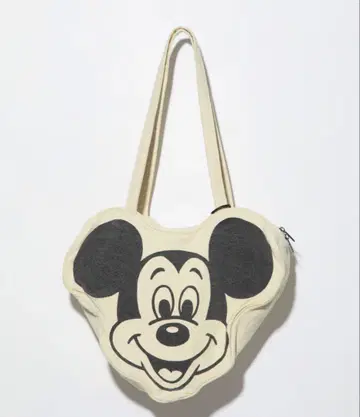 새상품 미사용 WCJ Disney 미키 페이스 토트백