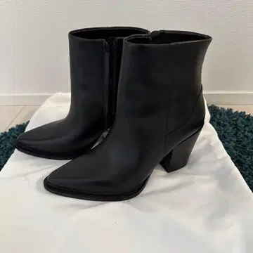 ZARA 숏부츠 36 블랙