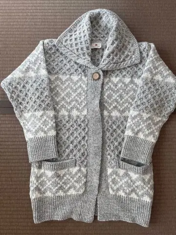 아일랜드제 고급 니트 가디건