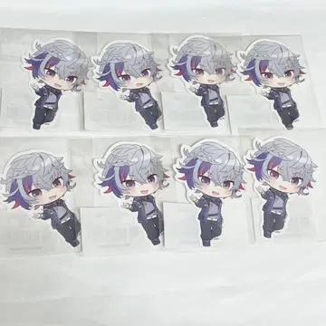 니지산지 후와 미나토 푸치 사복 스티커 Vtuber 니지산지 푸치