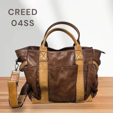 CREED 크리드 04SS 올 가죽 2way 토트백 보스턴