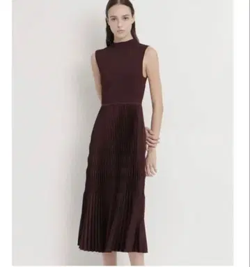 Theory 드레스 새틴 Satin Texture Plt Combo