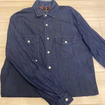 BLACK LABEL CRESTBRIDGE 다크 블루 셔츠 S